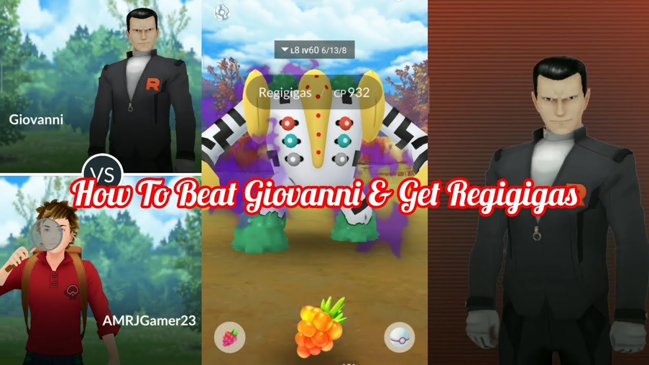 How to beat Giovanni in Pokemon Go December 2023: Shadow Regigigas