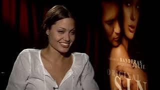 Original Sin: Angelina Jolie Exclusive Interview | ScreenSlam