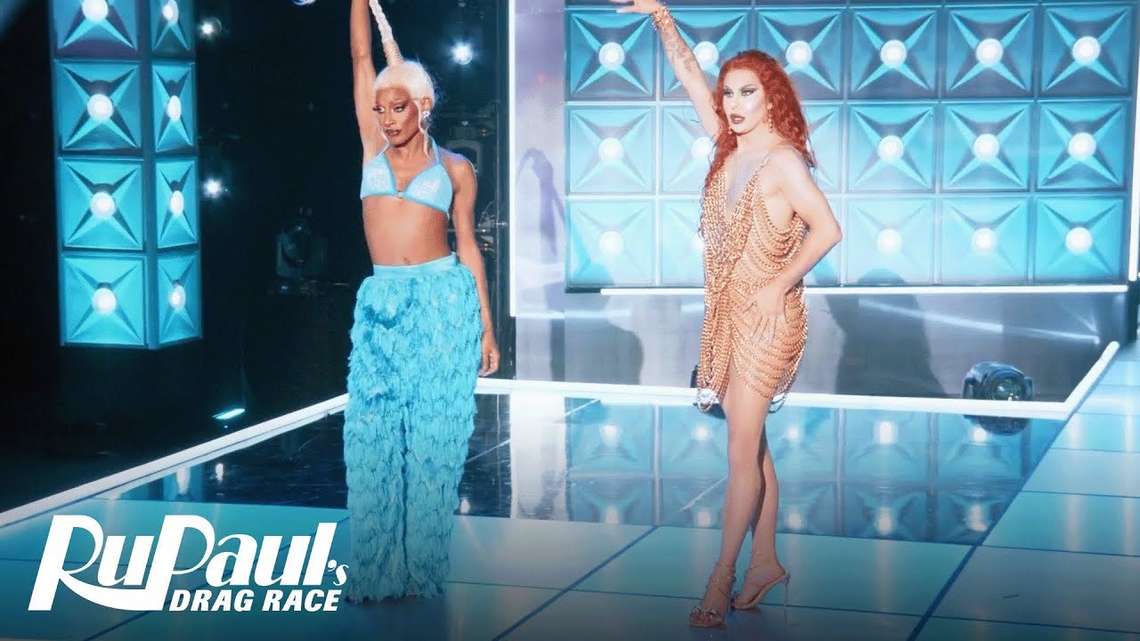 Trinity The Tuck & Jaida Essence Hall’s “Green Light” Lip Sync 🎶🐝 RuPaul’s Drag Race All Stars 7