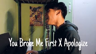 You Broke Me First X Apologize - Tate McRae, One Republic Resimi