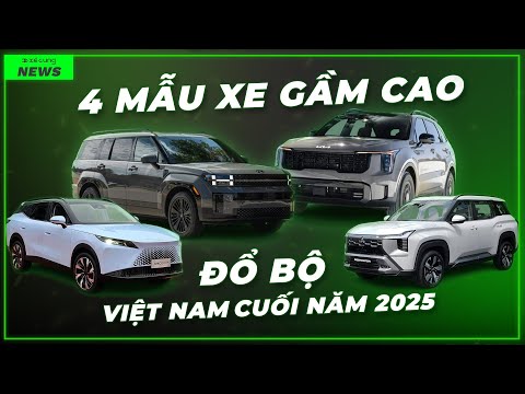 4 high-chassis car models are about to launch in Vietnam at the end of 2025: many Hybrid cars! - video from Banxehoi