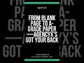 📚 Get A-Grade Papers Written by AgencyX! 📚 #ThesisExperts #DissertationAssistance #WritingAssistance