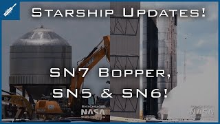 SpaceX Starship Updates! SN7 Testing Tank Built, SN5 Rollout Soon \& SN6 Stacking Soon! TheSpaceXShow