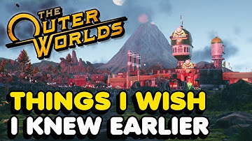 Things I Wish I Knew Earlier In The Outer Worlds (Tips & Tricks)