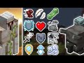 IRON GOLEM VS ALL POSITIVE STATUS EFFECT RAVAGERS | MINECRAFT
