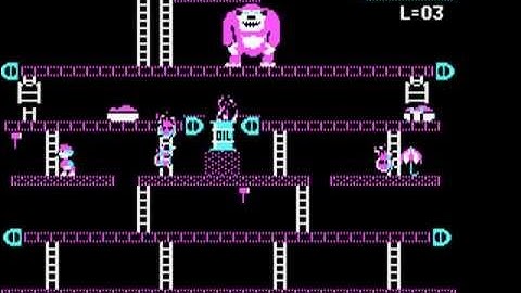 Donkey Kong - IBM PC Booter (MS-DOS) version 1983