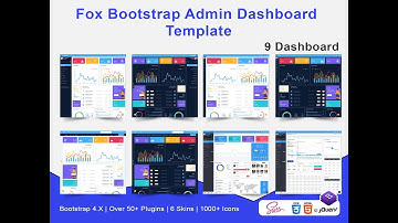 Most Useful Mini Sidebar Admin Dashboard With LTR & RTL – Fox Admin