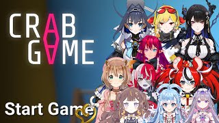 Hololive EN x Hololive ID Crab Game survival mode | 『Hololive』