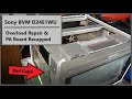 Sony BVM D24E1WU Repair: Overload Fix | PA Board Recapped