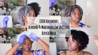 EDEN Bodyworks Almond and Marshmallow Split End Repair Mask | This is so slept on!