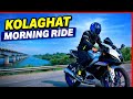 Kolaghat Morning Ride 🌅 | Peaceful Highway Ride | MD AYUSH