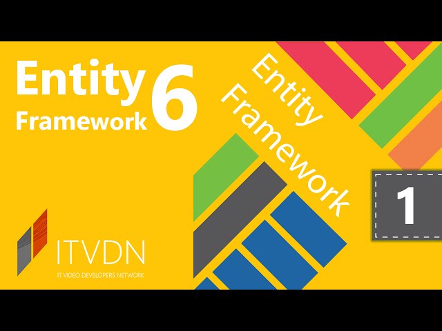 Entity Framework 6 видео урок - Введение