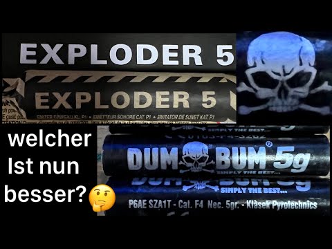 Exploder 5 gegen dumbum 5g welcher ist besser