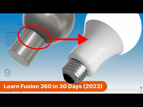 Day 9 of Learn Fusion 360 in 30 Days for Complete Beginners! - 2023 EDITION