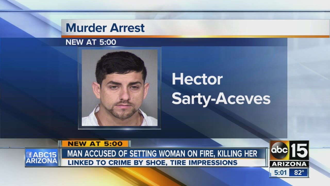 Man accused of setting woman on fire, killing her - YouTube