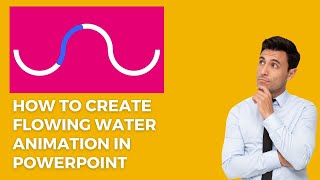 How to create flowing water animation in PowerPoint | PowerPoint me behta pani kese banaye