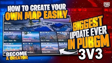 How to make 3v3 WOW map pubg | 3v3 WOW without room card | Pubg WOW map creation | WOW by waleedyt