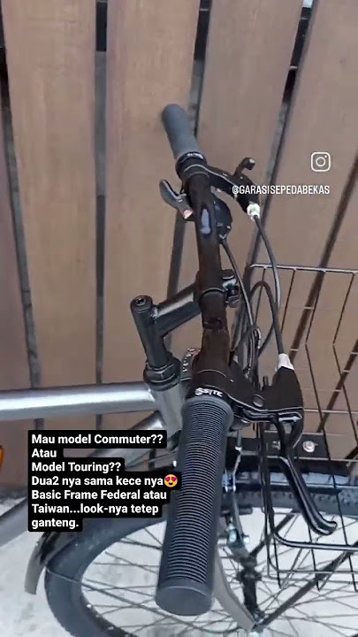 Sepeda Model Touring atau Model Commuter @garasisepedabekas