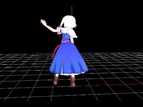 東方MMD七色の魔法使いにルカルカ☆ナイトフィーバーを踊ってもらった