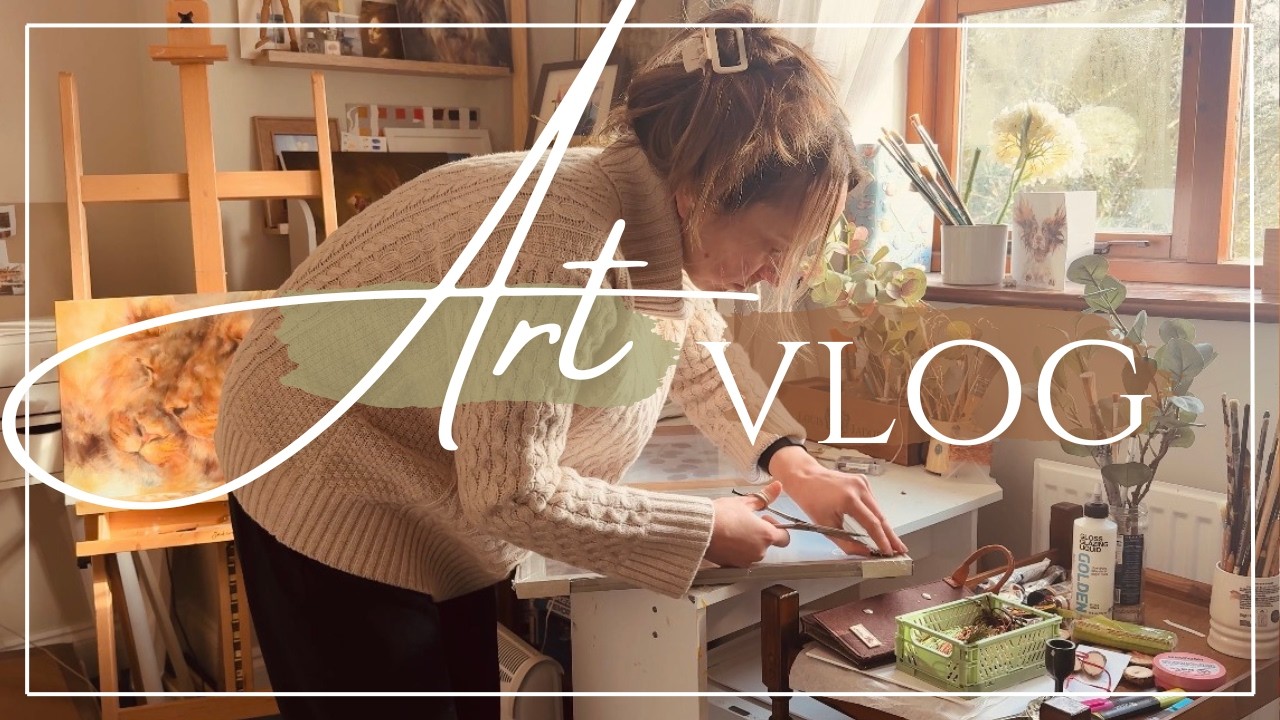 A Month in My Art Life | New Paintings, Business Updates & a New Direction