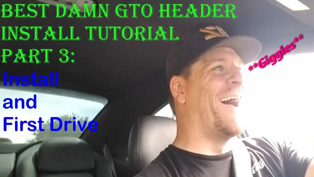 Pontiac GTO Header Install Tutorial Pt 3 Finally get them installed