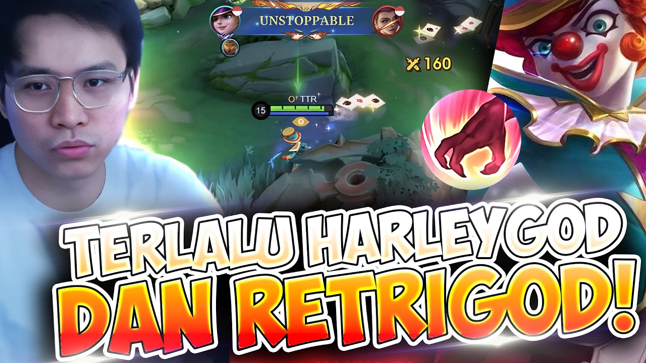 UDAH TUA GINI MASIH RETRIGOD?? KEKUATAN ASLI TUTURUUU SANG HARLEYGOD !!  - Mobile Legends