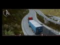 Sand Loaded Truck 🚛 | Dangerous Mountain Road to Airolo City 🏔️
