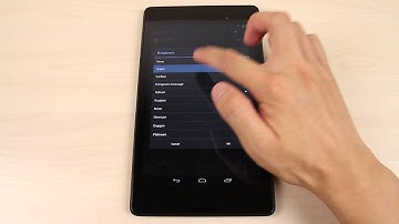 How to set the alarm on ASUS Google Nexus 7 2013
