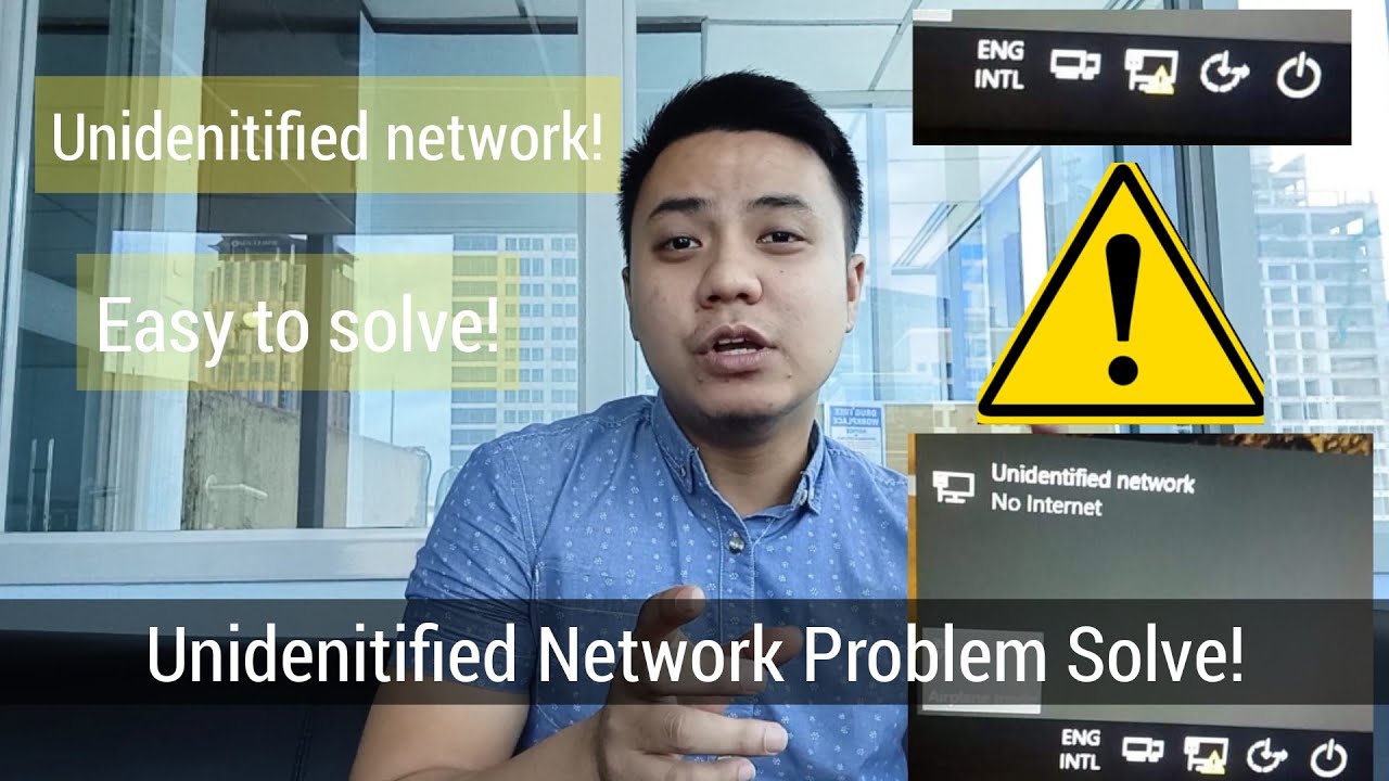How to fix unidentified network (Tagalog) 