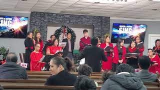 CHRISTMAS SONG SING AT THE CHURCH