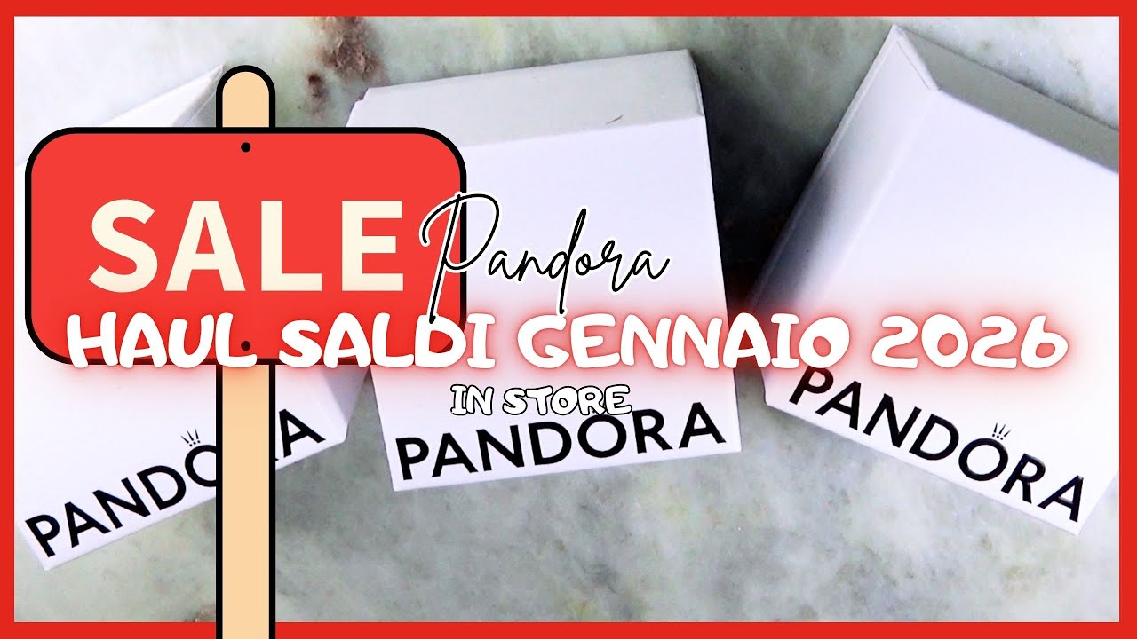 ACQUISTI PANDORA SALDI GENNAIO 2026 | Haul Pandora Sale 2026 (in store)
