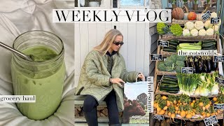 weekly vlog: what I eat to feel better & the cotswolds | happy healthy habits