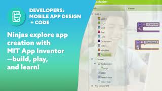 CAMP FEATURE: Developers Mobile App(Ages 8 -14)
