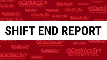 Shift End Report Training Video