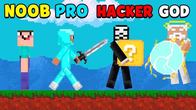 NOOB vs PRO vs HACKER - Jumping Dino 