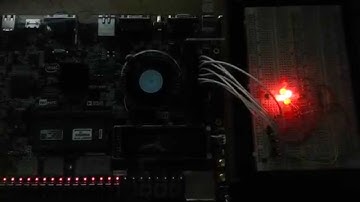 FPGA traffic light system simulation