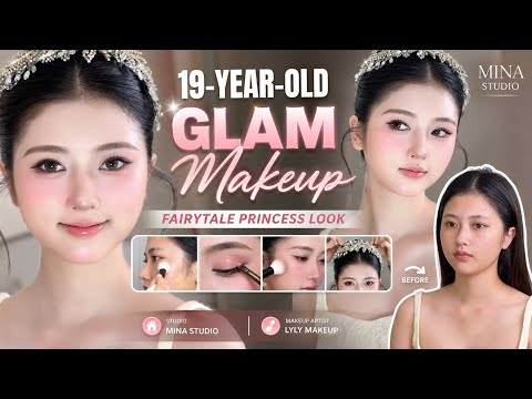 19-Year-Old Vietnamese Girl Amazing Glam Makeup Transformation | Mina Studio x Lyly Makeup