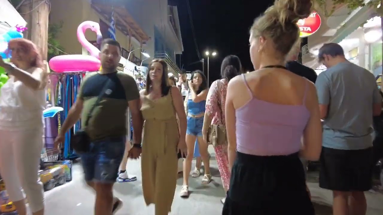 Potos Thassos night walk 2023 - Βραδυνή Βόλτα στον Ποτό Θάσου