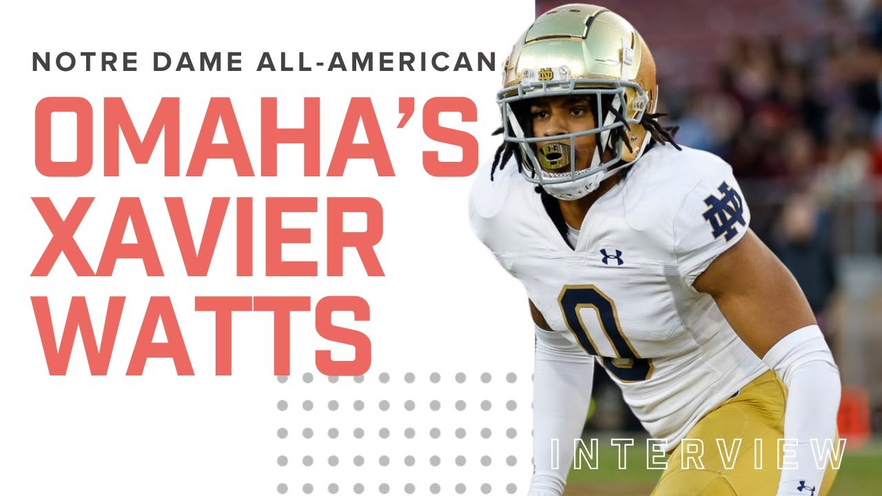 Omaha Burke Grad and Notre Dame AllAmerican Xavier Watts Recognized in