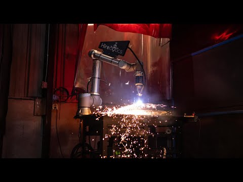 How a Tank Production Shop Eliminated Rework With Cobot Plasma Cutting | Hirebotics - video from Hirebotics