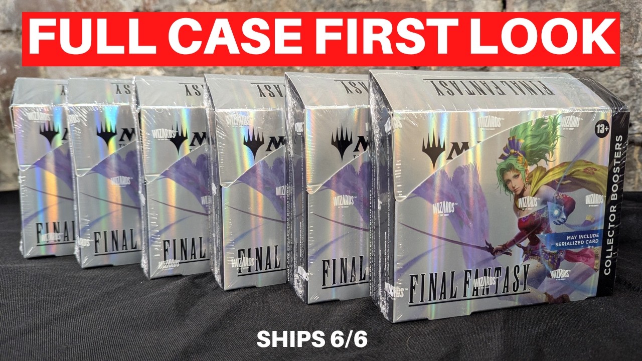 Neon Ink CHOCOBO! Final Fantasy 6 Collector Box (Case) Opening