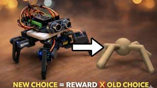 This Equation make it learn: Robot Figured Out Walking on Its Own