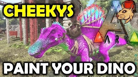Ark Survival Evolved: Paint Your Dinos - Cheekys Mod Shop - Now Free with PS Plus