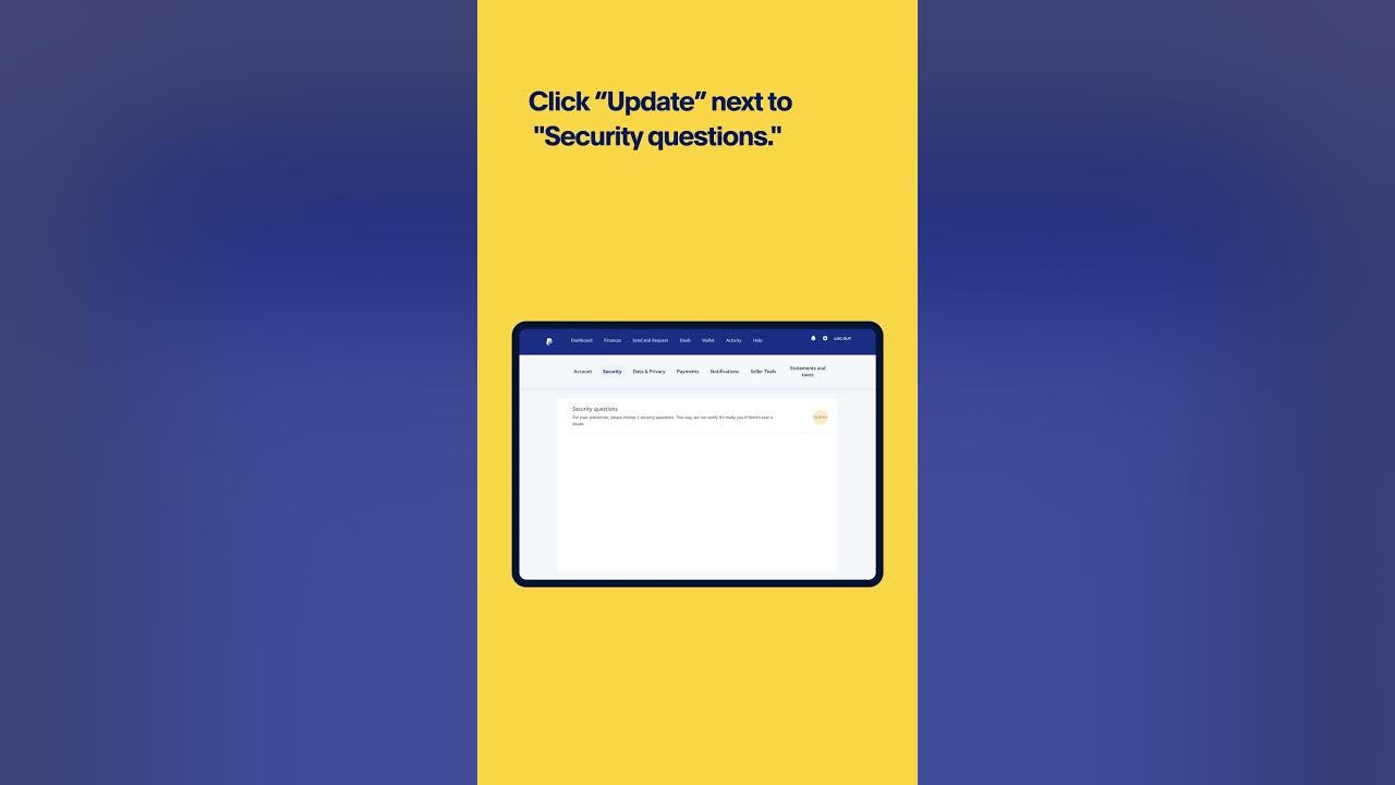 How Do I Change My PayPal Security Questions? - YouTube