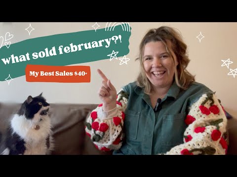 My Top Sales From February 2024 - Everything I Sold for $40+ on Poshmark, Ebay, Depop, TRR & Mercari