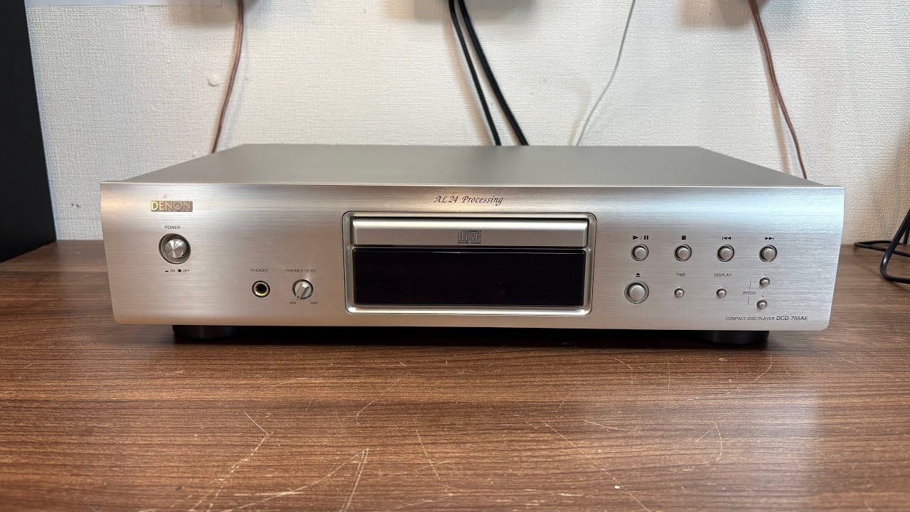 DENON DCD 755AE tray opening/closing malfunction repair, pickup 