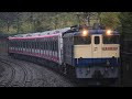 9867レEF65 2085+ヨ8625+新京成80046F+ヨ8404新京成80000形 甲種輸送北府中通過