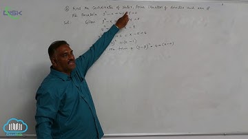 Conic sections || Find  the coordinates || Disk Telangana