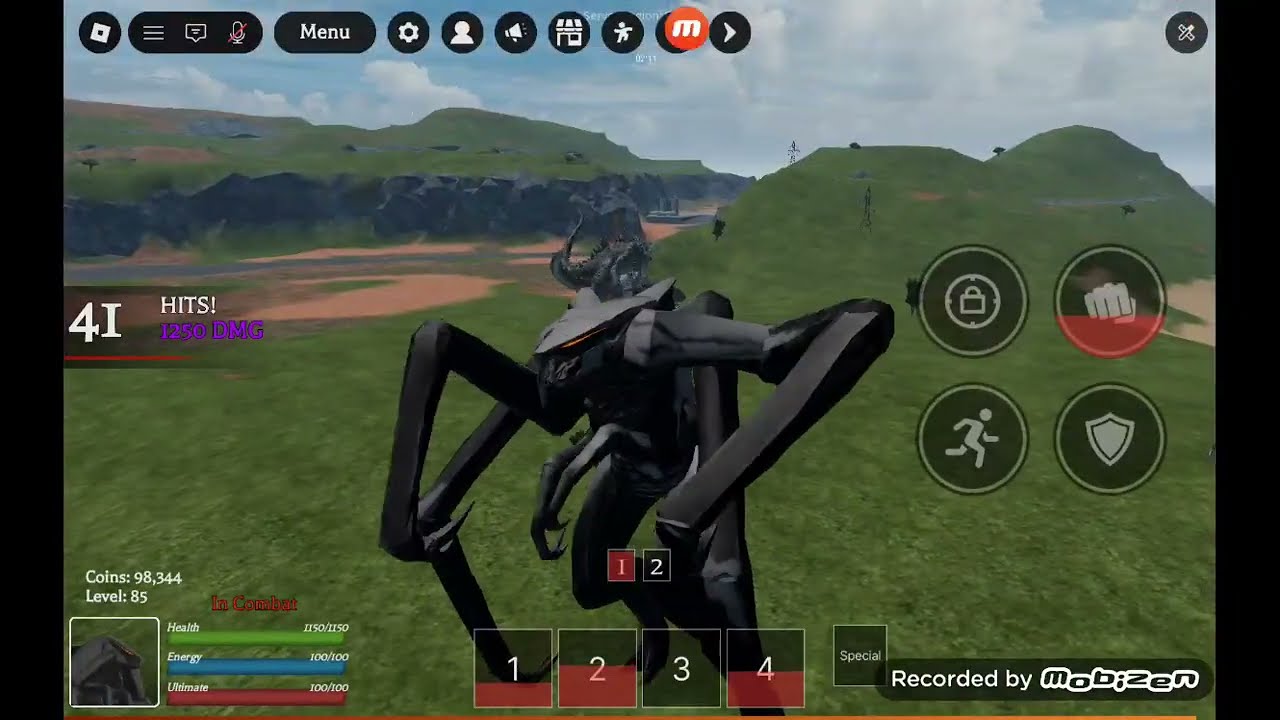 Desbancando um cara de 8 KillStreak e dando Combo de 41 HITS☠️ - Kaiju Multiverse 2.0 (Roblox)