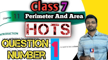 D.A.V. Math | Class VII | Ch-11 Perimeter & Area | HOTS | Part 1| In English| By Art Of Mathematica